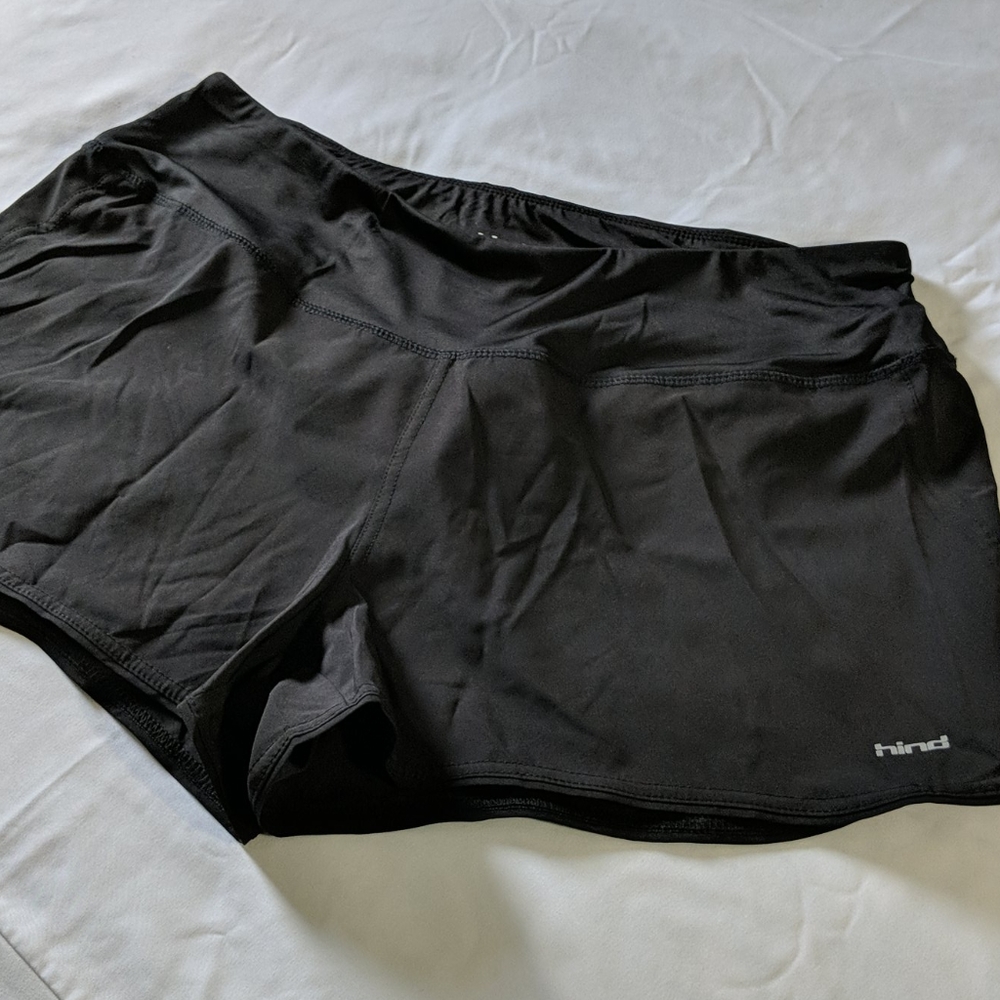 Black Running Speed Shorts NWOT!